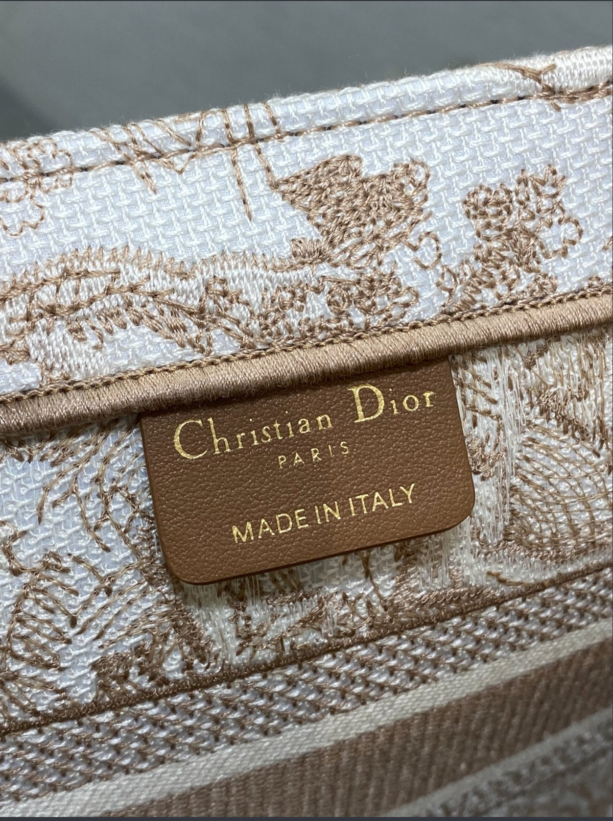 Dior Small Book Tote
