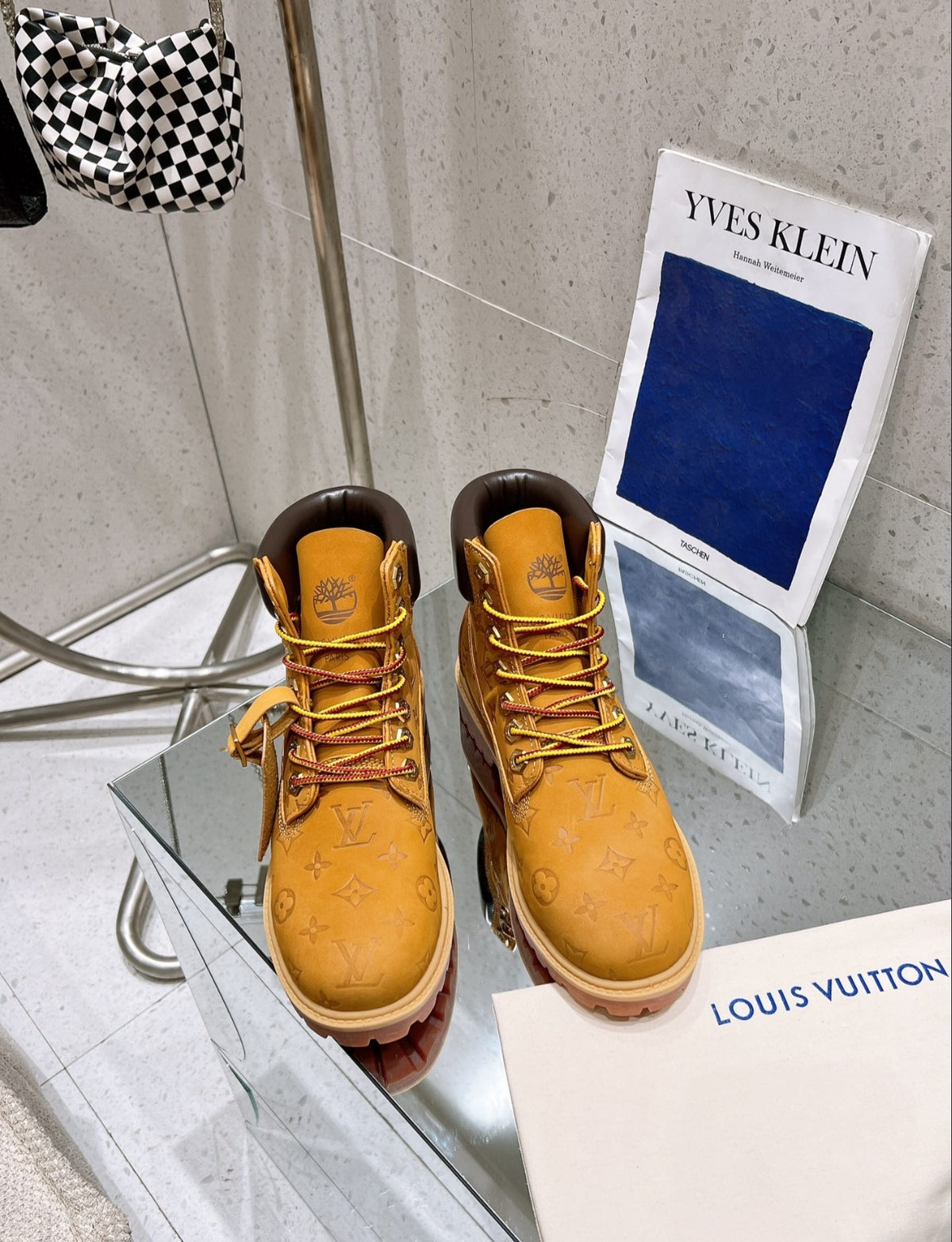 LOUIS VUITTON × TIMBERLAND 6-IN ANKLE BOOT – WHEAT MONOGRAM