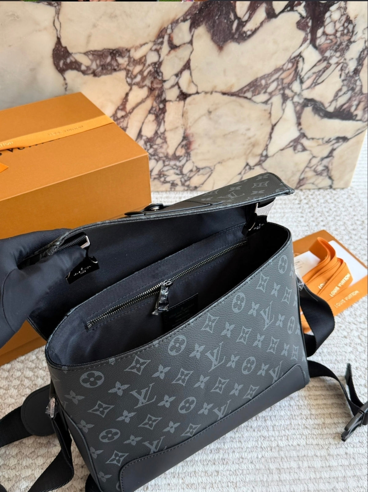 Louis Vuitton Monogram Eclipse Messenger Bag