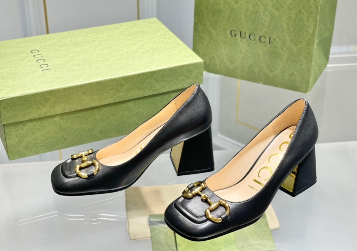 Gucci Signora Horsebit Pump