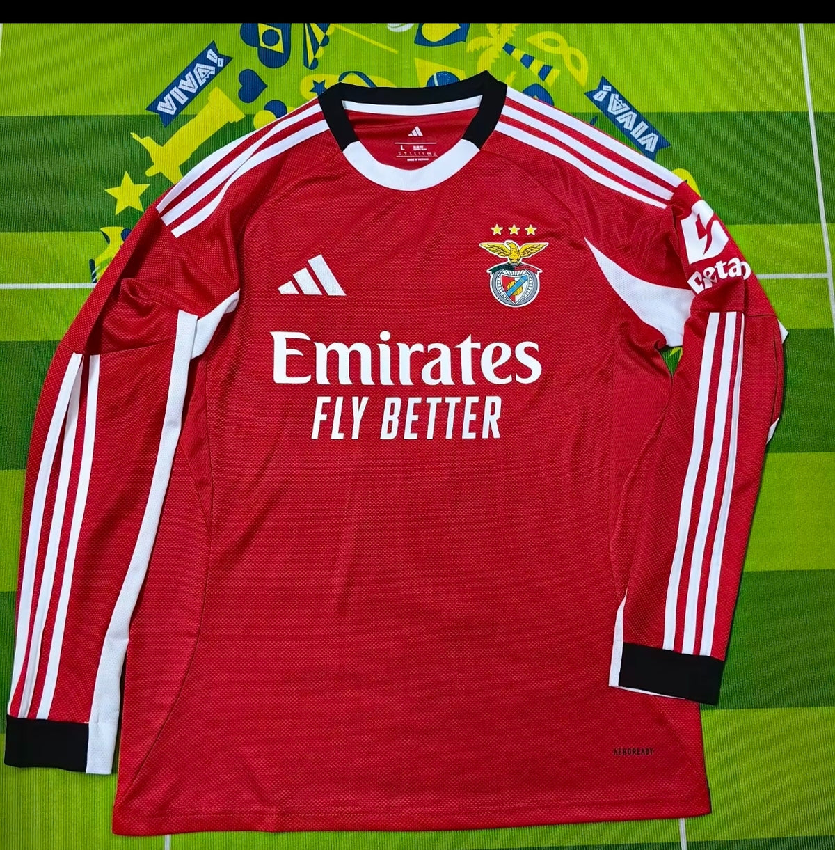 SL Benfica Home 25/26 – Manga Comprida